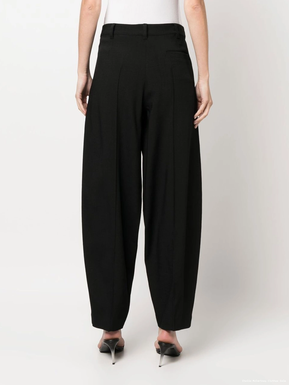 Cheap tailored trousers McCartney pleat-detail Women Stella 0412